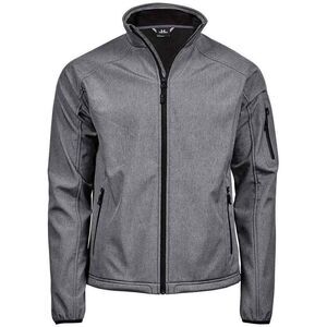 Tee Jays Mens Lightweight Active Soft Shell Jacket / Grey Melange